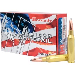 Hornady 8057 American Whitetail  7mm08Rem 139gr InterLock Spire Point 20 Per Box10 Case