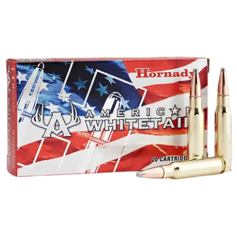 Hornady 8090 American Whitetail  308Win 150gr InterLock Spire Point 20 Per Box10 Case