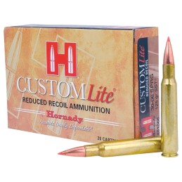 Hornady 81066 Custom Lite  3006Springfield 125gr Super Shock Tip 20 Per Box10 Case