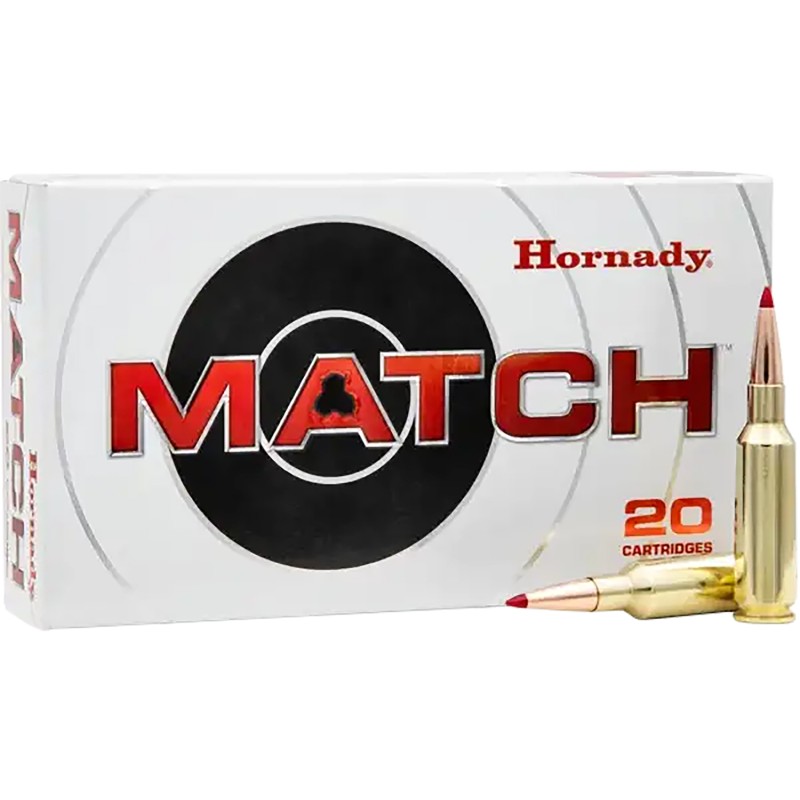 Hornady 81534 Match  224Valkyrie 88gr Extremely Low DragMatch 20 Per Box10 Case