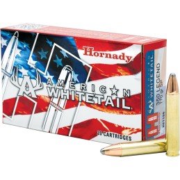 Hornady 81196 American Whitetail  350Legend 170gr InterLock 20 Per Box10 Case