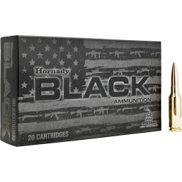 Hornady 81604 Black  6mmARC 105gr Boat Tail Hollow Point 20 Per Box10 Case