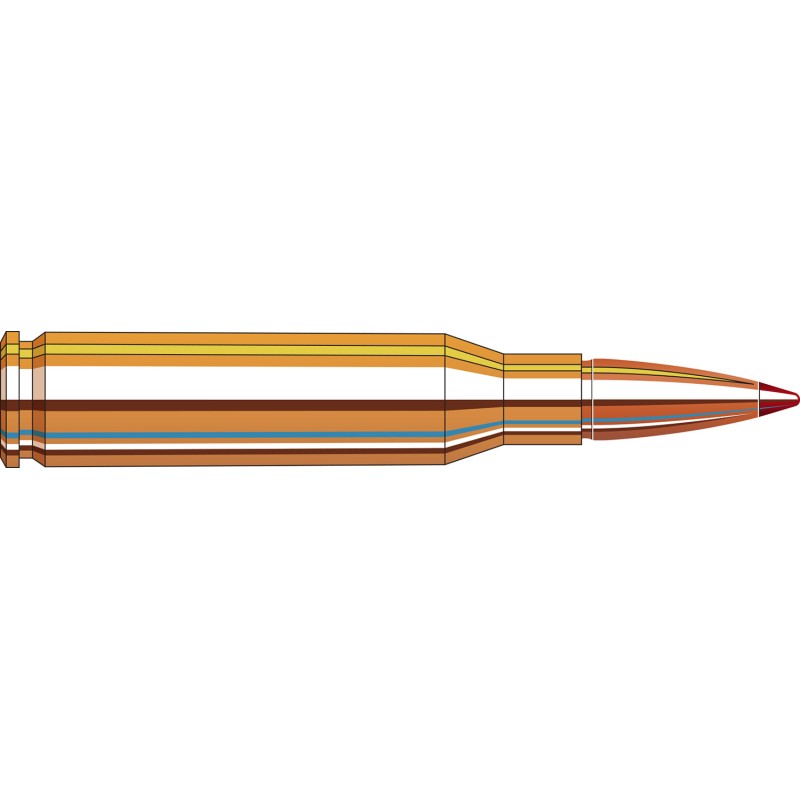 Hornady 805764 Superformance  7mm08Rem 139gr Copper Alloy eXpanding 20 Per Box10 Case