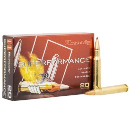 Hornady 81124 Superformance  3006Springfield 150gr Copper Alloy eXpanding 20 Per Box10 Case