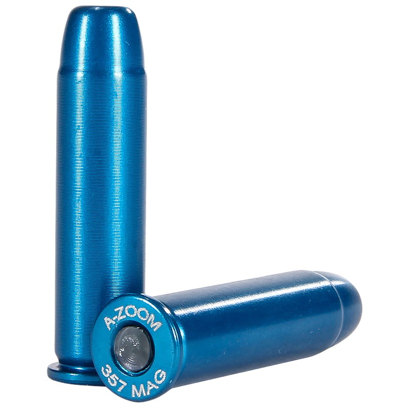 AZoom 16319 Blue Snap Caps Revolver 357Mag 12Pack