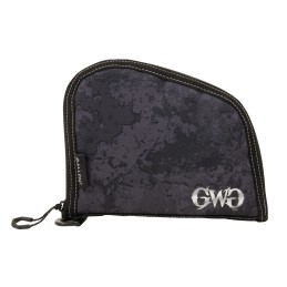 Girls With Guns 9078 Midnight Handgun Case 8 BlackShade Blackout Camo Locking Zipper