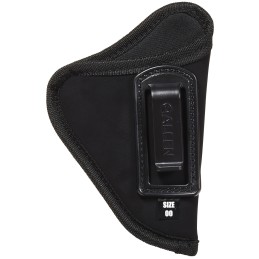 Allen 44600 InsideThePant Conceal Carry Holster Size 00 IWB Black Ultrasuede Fabric Fits SmallMedium DA Revolvers Belt Mount Cli