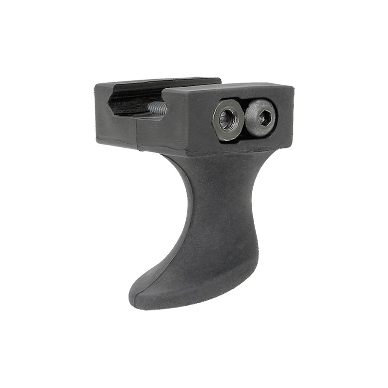 Ergo 4201SSBK SureStop Tactical Rail Hand Stop Black Polymer Fits Short Barrel RiflesShotguns for Picatinny Rails