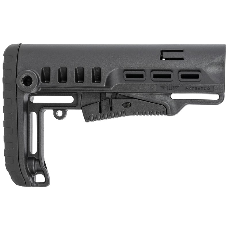 NcStar VG087 Tactical MilSpec Stock Black Synthetic Collapsible