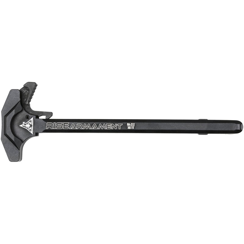 Rise Armament RA212DTOM Extended Charging Handle RA212 Black Aluminum for AR15