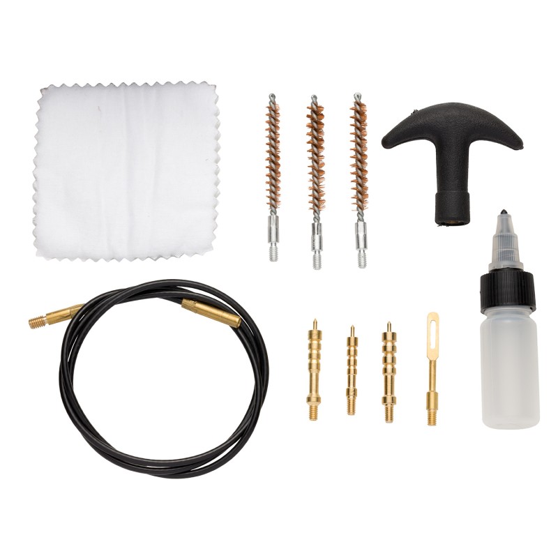 Browning 124301 Rifle Field Cleaning Kit MultiCaliber BlackGoldOrange