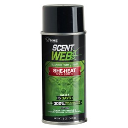 HME SWSHEHEAT Scent Web SheHeat Deer Cover Scent Doe In Estrus 5 oz