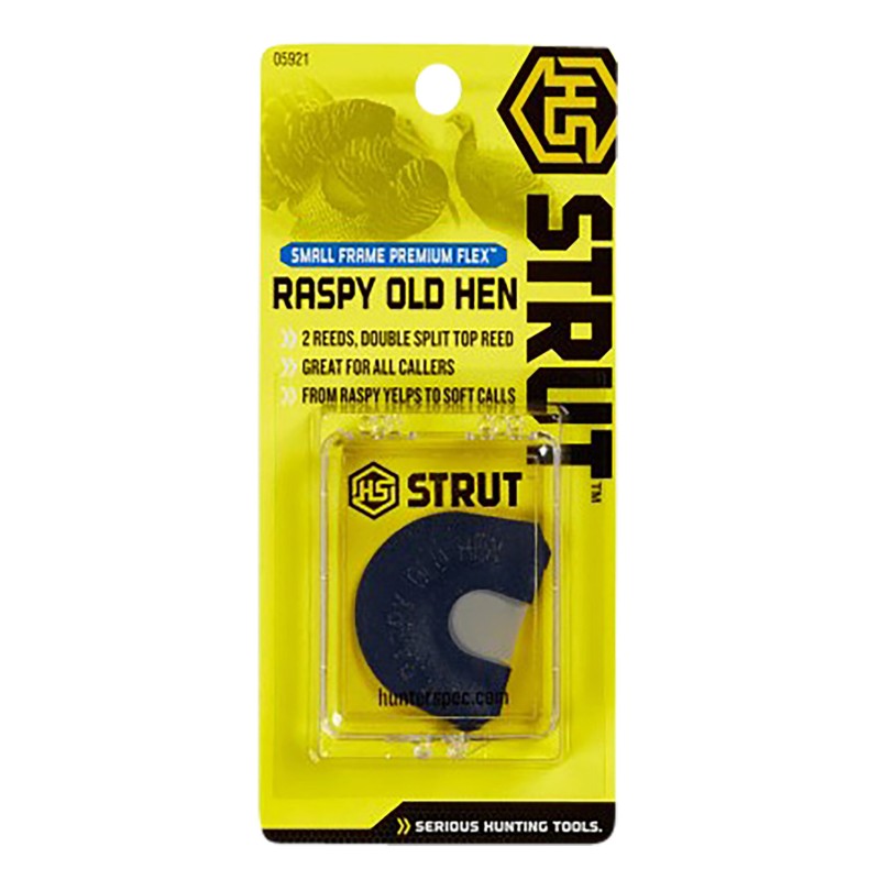 Hunters Specialties STR05934 Lil Strut Starter Pack Diaphragm Call Attracts Turkey Species Black