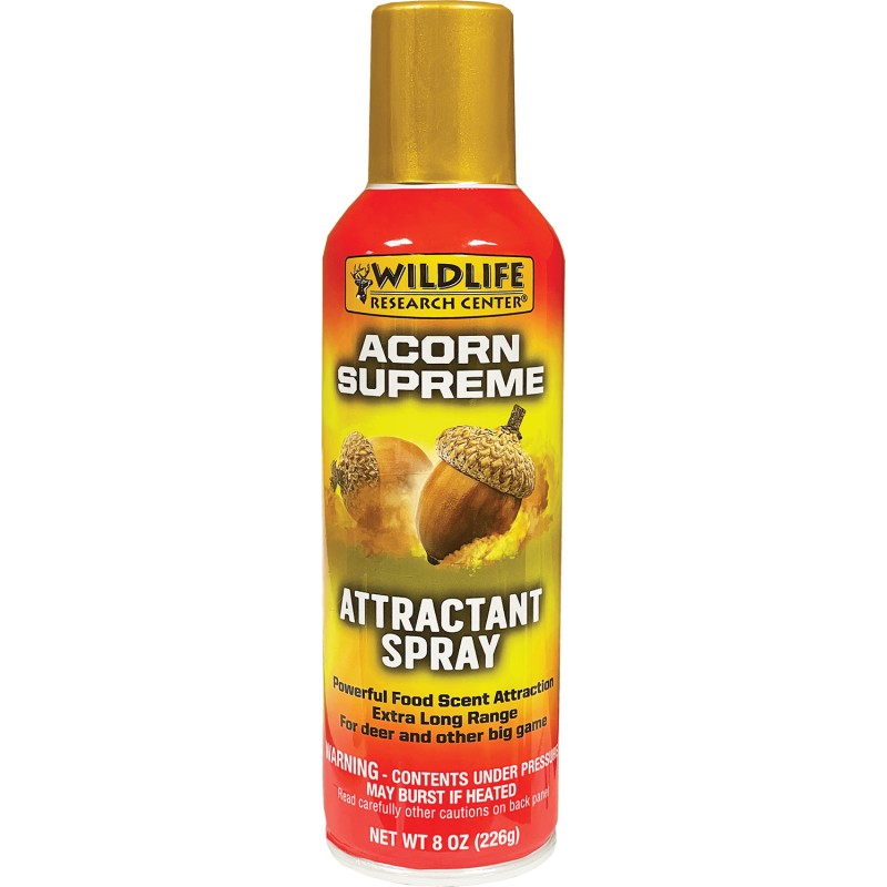 Wildlife Research 735 Food Scent Attractant Spray Acorn Supreme Scent 8 oz Aerosol