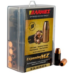 Barnes Bullets 30583 Expander MZ Muzzleloader 50 ExpanderMZ Hollow Point 300gr 24rdBox