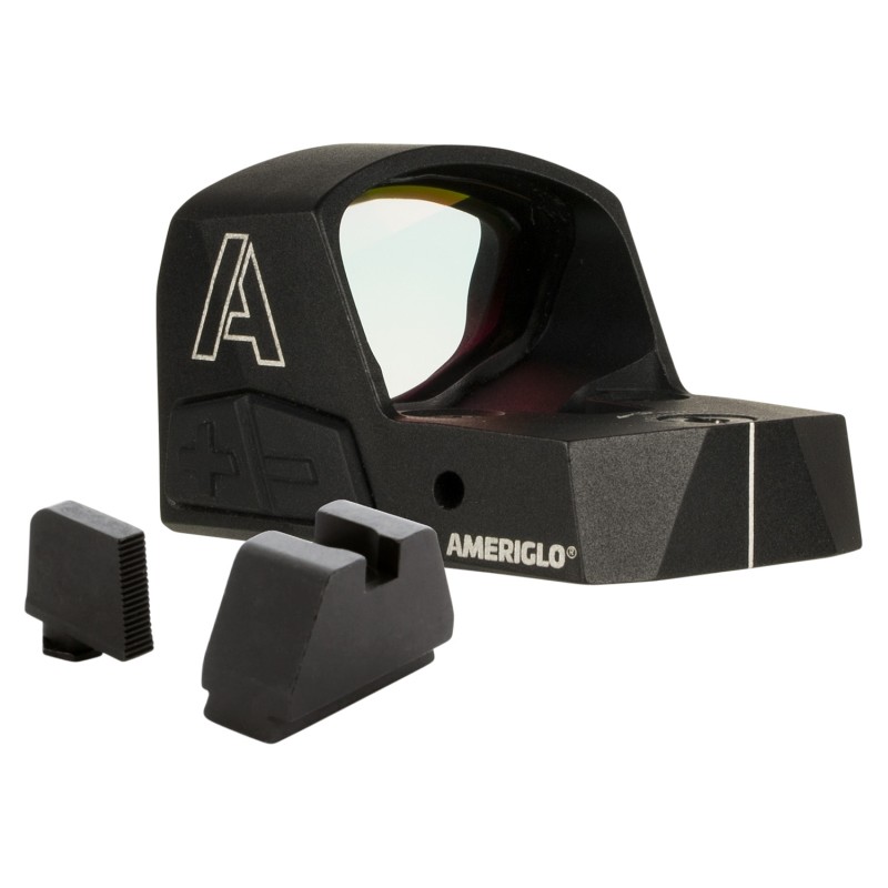 AmeriGlo HVN03 Haven Carry Ready Combo Matte Black 1 x 1.10 x 0.75 3.5 MOA  Red Dot