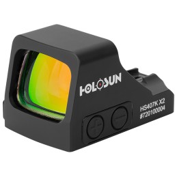 Holosun HS407KX2 407  Black Anodized 1 x 0.58 x 0.77 6 MOA Red Dot