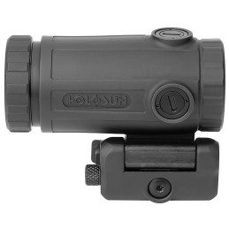 Holosun HM3XT HM3XT Magnifier Black Anodized Titanium 3x 0.58 x 0.77 Quick Detach Mount