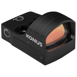 Konus 7205 Fission 3.0  Matte Black 1 x 0.98 x 0.70 4 MOA Red Dot