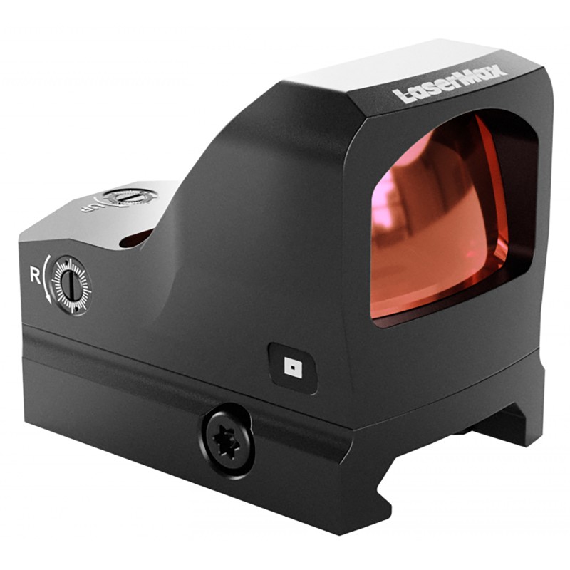 LaserMax LMCRDS Compact Red Dot Sight  Matte Black 1 x 0.98 x 0.66 3 MOA Red Dot