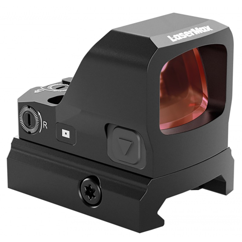 LaserMax LMMRDS Micro Red Dot Sight  Matte Black 1 x 0.83 x 0.65 3 MOA Red Dot