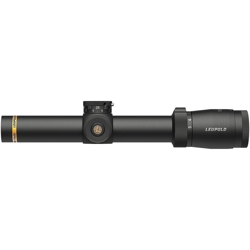 Leupold 172367 VX5HD  Matte Black 15x24mm CDSZL2 Illuminated FireDot Duplex Reticle 30mm Tube