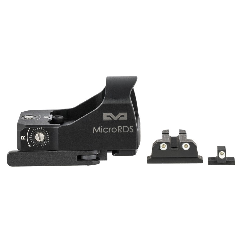 Meprolight USA 88070504 MicroRDS  Black 1 x 0.9 x 0.7 3 MOA Red Dot SW MP Non Optics Ready