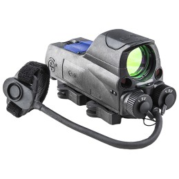 Meprolight USA 0687753 MOR PRO  Black 1 x 30 mm 4.3 MOA Dot Red  IR Laser