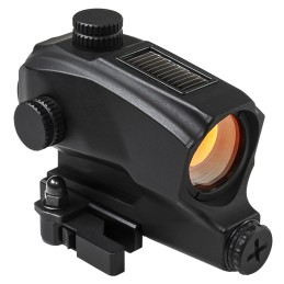 NcStar VDBSOL130 SPD Solar Reflex Sight  Black Anodized 1 x 27 mm 2 MOA Red Dot Quick Release