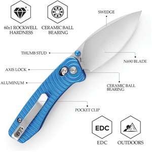 Koala Crossbar Lock Blue