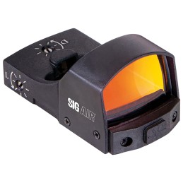 Sig Sauer Airguns AIRREFLEXSIGHT Air Reflex Sight  Black 1 x 23 mm 3 MOA Red Dot