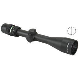 Trijicon 200005 AccuPoint  Black Hardcoat Anodized 39x40mm 1 Tube Illuminated MilDot Crosshair wGreen Dot Reticle