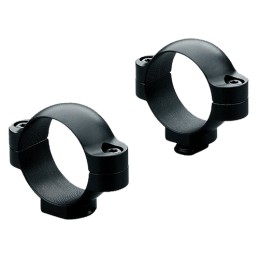 Leupold 49896  Rings Standard Super Low 1 Diameter Matte Black