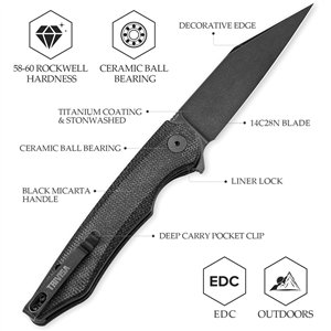 Lynx Linerlock Blackout