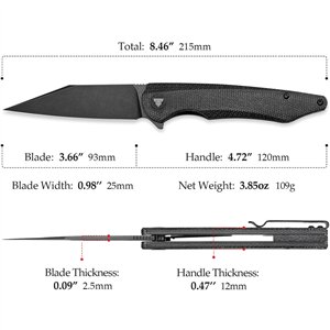 Lynx Linerlock Blackout