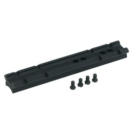 Rossi P801 1Piece Base For Rossi Long Guns Weaver Style Matte Black Finish