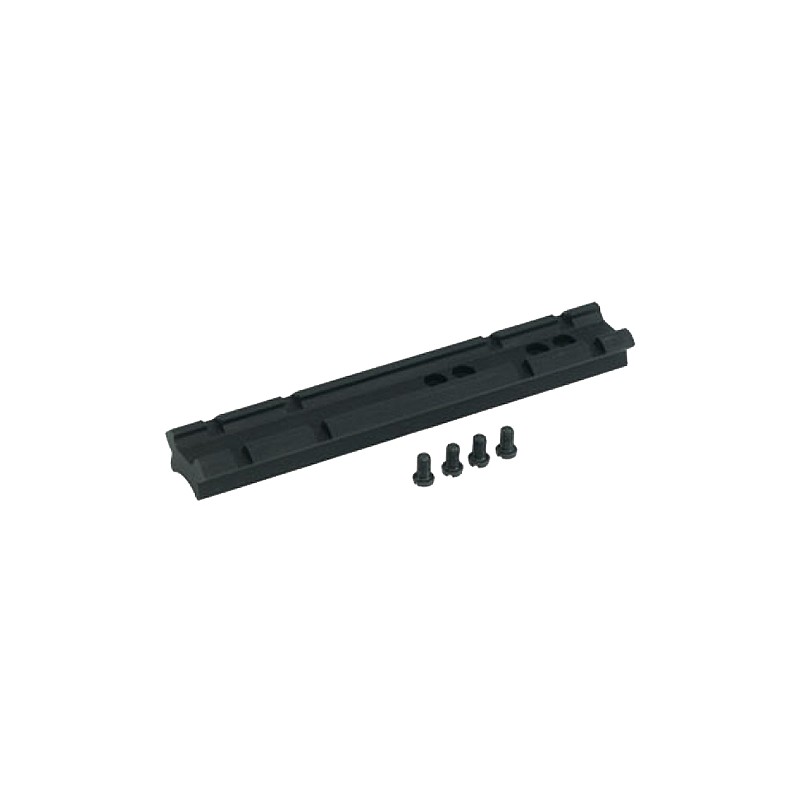 Rossi P801 1Piece Base For Rossi Long Guns Weaver Style Matte Black Finish