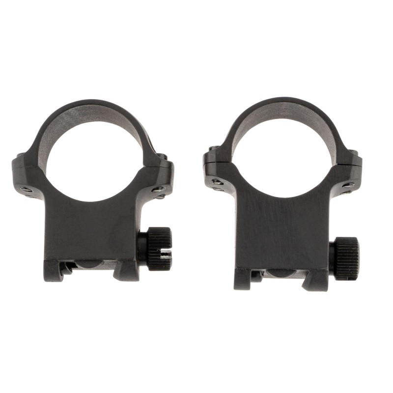 Ruger 90409 5BHM6BHM Scope Ring Set  Matte Black 1 High