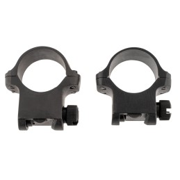 Ruger 90411 4BHM5BHM Scope Ring Set  Matte Black 1 Medium