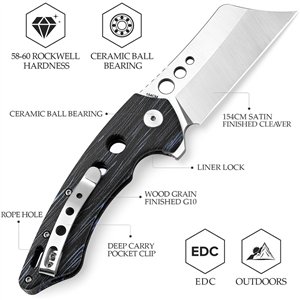 Mensae Linerlock Black/Blue