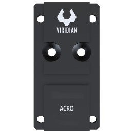 Viridian 9820031 RFX 44 Shield RMSc Mounting Adapter  Black Anodized