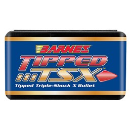 Barnes Bullets 30364 Tipped TSX  30Cal 130gr Boat Tail 50Box