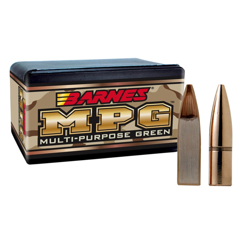 Barnes Bullets 30195 MPG  223Rem 55gr Multi Purpose Green 100Box