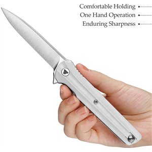 Seagull Linerlock White G10