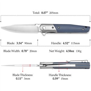 Leominor Linerlock Blue