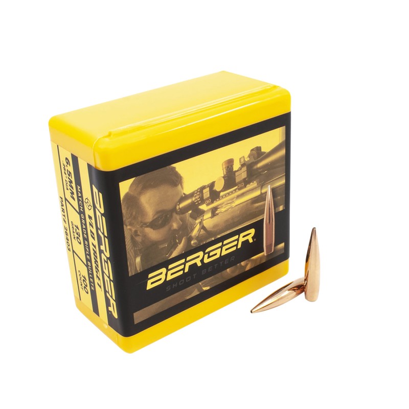 Berger Bullets 26403 VLD Target Long Range 6.5Creedmoor 130gr 100Box