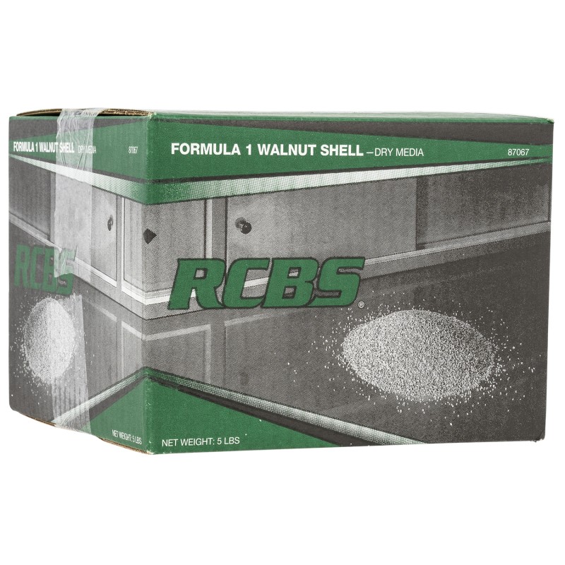 RCBS 87067 Case Cleaning Formula 1 Ground Walnut Hull 5 lbs.