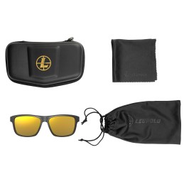 Leupold 179631 Performance Wear Katmai Orange Mirror Lens Polycarbonate Matte Black Frame