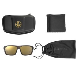 Leupold 181273 Performance Wear Payload Bronze Mirror Lens Polycarbonate Matte Tortoise Frame