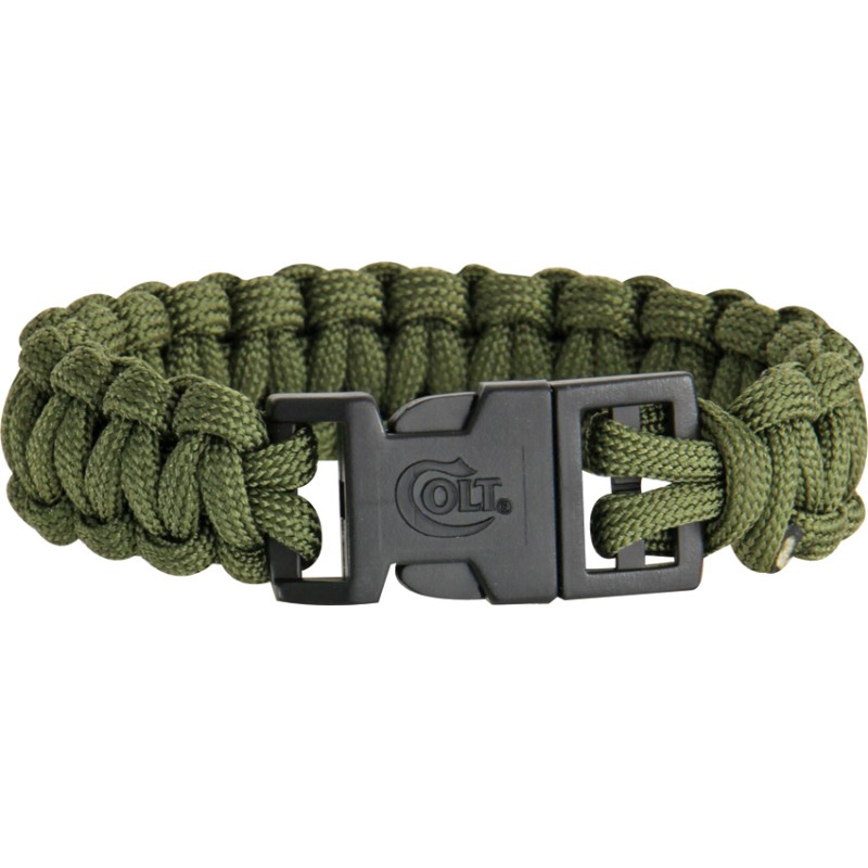 Green Camo Paracord Bracelet w